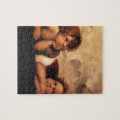 Sistine Madonna 2 Angels door Raphael Legpuzzel (Horizontaal)