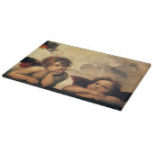 Sistine Madonna Angels door Raphael Sanzio Snijplank (Hoek)