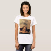 Sistine Madonna Angels door Raphael Sanzio T-shirt (Voorkant volledig)