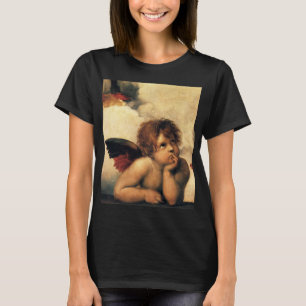 Sistine Madonna Angels door Raphael Sanzio T-shirt