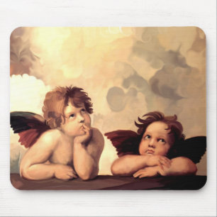 Sistine Madonna Cherubs Raffaelo Sanzio Muismat