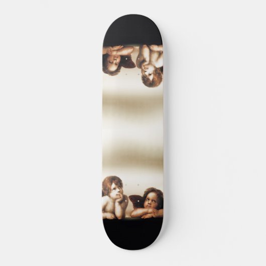 Sistine Madonna Cherubs Thinking Skateboard (Voorkant)