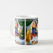 Sistine Madonna Coffee Mok (Voorkant links)