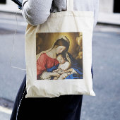 Sistine Madonna en kind Canvas tas Giovanni Salvi