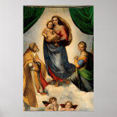 Sistine Madonna Poster (Voorkant)