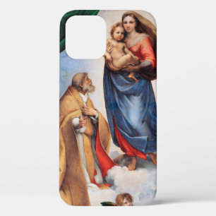 Sistine Madonna, Raphael iPhone 12 Hoesje