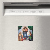 Sistine Madonna, Raphael Magneet (Insitu (Vaatwasser))