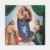 Sistine Madonna, Raphael Magneet (Voorkant)