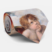 Sistine Madonna, Raphael Stropdas (Opgerold)