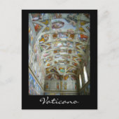 sistine vaticano briefkaart (Voorkant)