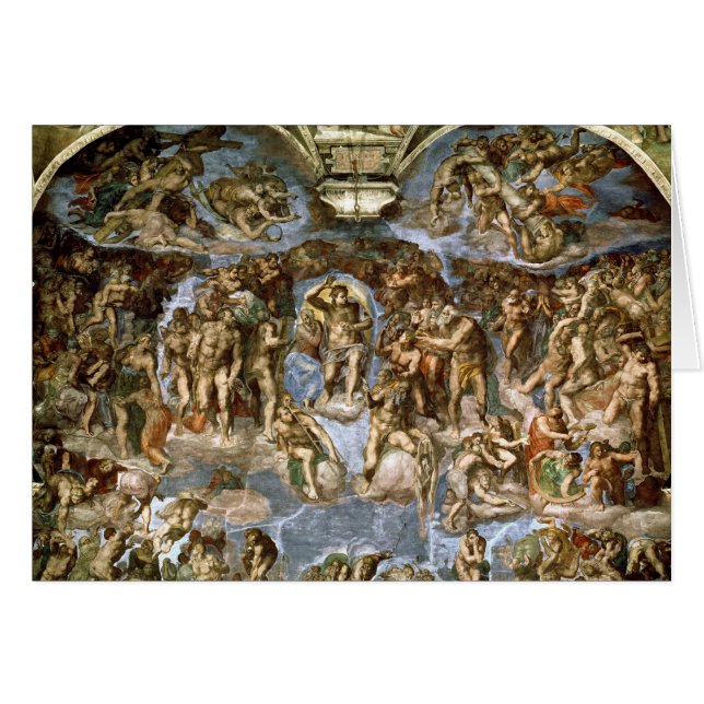 Sistinekapel: Het laatste arrest, 1538-41 (Voorkant Horizontaal)