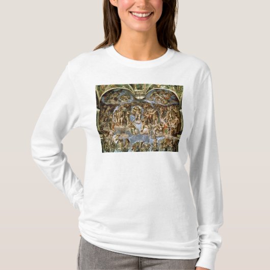 Sistinekapel: Het laatste arrest, 1538-41 T-shirt (Voorkant)
