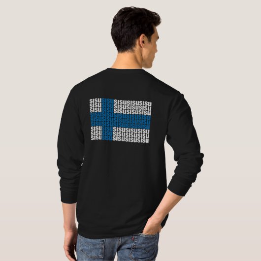 Sisu Back Basic Long Hoes T-shirt (Achterkant volledig)