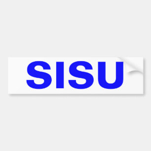 Sisu Bumpersticker Bovenste schiereiland MI Finlan