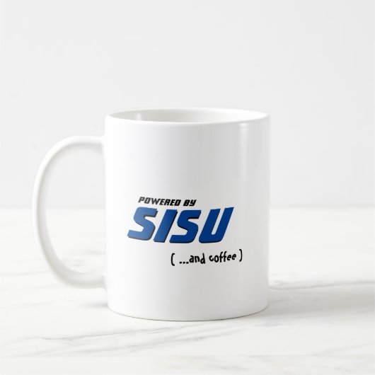 Sisu & Coffee w/Flags Koffiemok (Links)