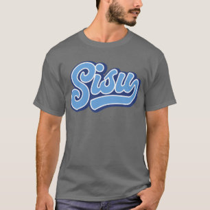 Sisu, fierté finlandaise, aileron, T-shirt de la