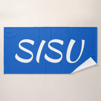 SISU Fins keukenhanddoek (blauw) Badhanddoek