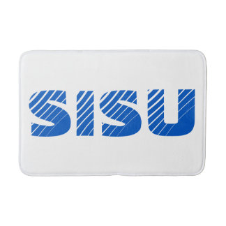 SISU Fins Sauna Bath Mat (White)