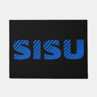SISU Finse Doormat (zwart)