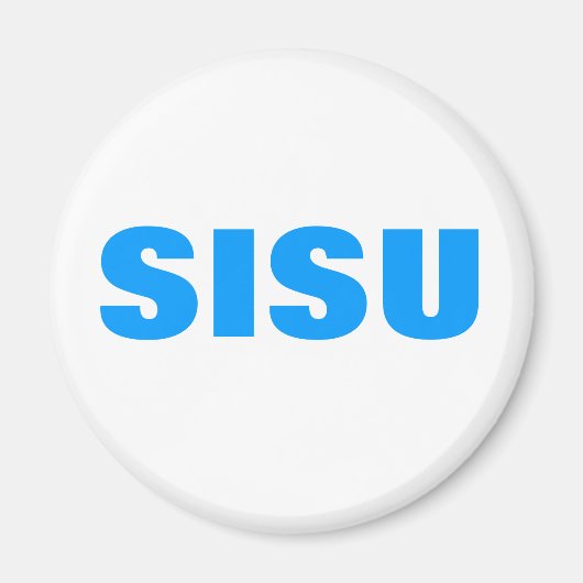 SISU Finse Pride Button Magneet (Voorkant)