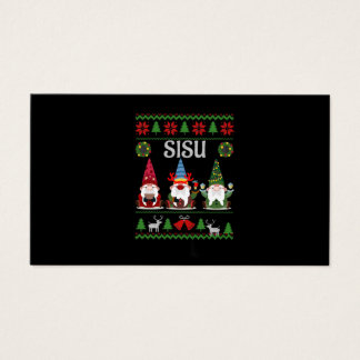 Sisu Kerstdag Visitekaartje