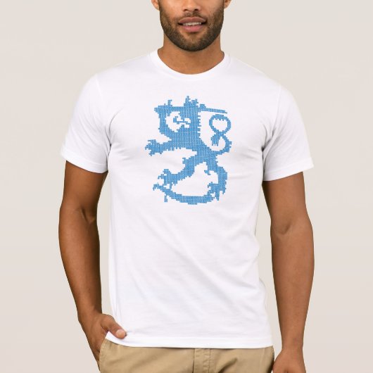 Sisu Lion Mannen - T-shirt (Voorkant)