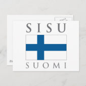 Sisu Suomi Briefkaart (Voorkant / Achterkant)