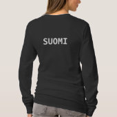 Sisu Suomi Long hoeve T-Shirt (Achterkant)