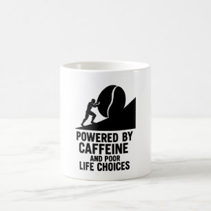 Sisyphus Coffee Grind Grappig Sarcastisch Quote Mo Koffiemok