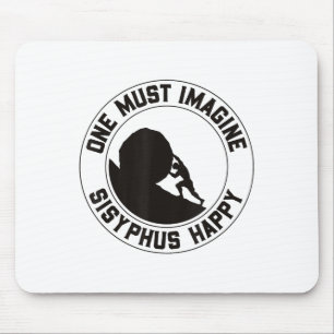 Sisyphus is een vrolijk citaat - de mythe van Sis Muismat