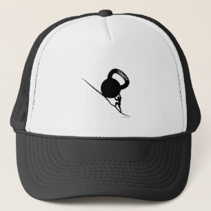 Sisyphus Kettlebell Tenacity T-Shirt Trucker Pet