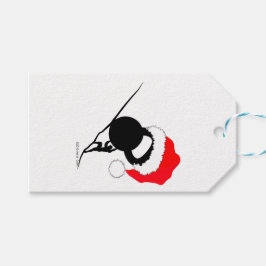 Sisyphus Kettlebell Vrolijk kerstfeest Cadeaulabel