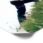 Sisyphus Rolling Boulder Up Hill Poster Wall Art (Coin)