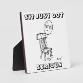 SIT IS SLECHTS ERNSTIG. FOTOPLAAT (Voorkant)