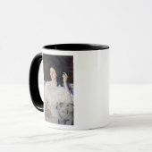 Sita en Sarita of Young Girl met een Kat Mok (Voorkant links)