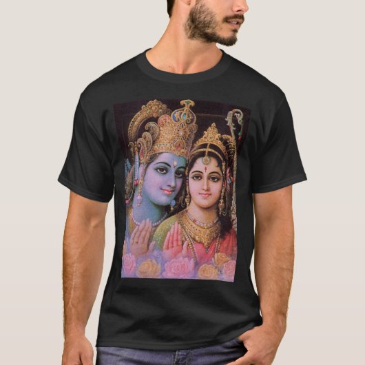 Sita-Ram ॐ T-shirt (Voorkant)
