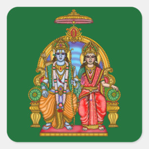 Sita Ram heilige sticker