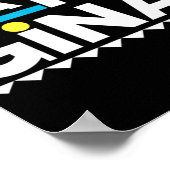 Sitcom Urban 90s Martin Afro TV Show Poster (Hoek)