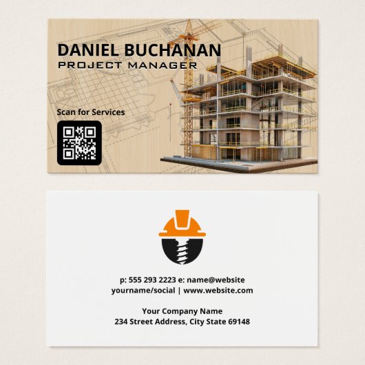 Site de construction | Architecte ingénieur (Devant & derrière)