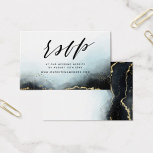 Site de la Marine Blue Ethereal Mist RSVP Insérer