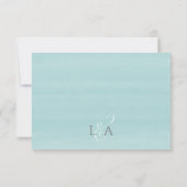 Site de mariage Coastal Beach Sand Dollar - RSVP (Dos)