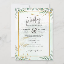 Site des invitations de mariage vertes RSVP QR COD