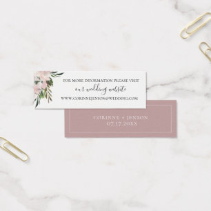 Site du Mariage botanique Dusty Mauve