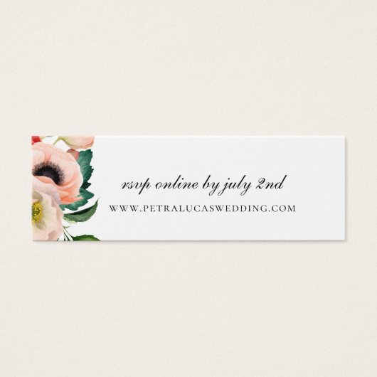 Site Mariage Bohemian Blooms RSVP (Devant)