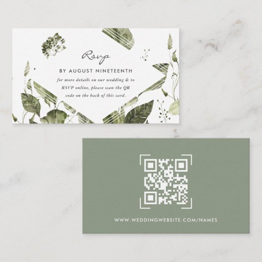 Site mariage | Carte du boîtier d'analyse de code (Devant / Derrière)