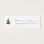 Site Mariage de l'arbre de pin de la forêt de mont (Devant)