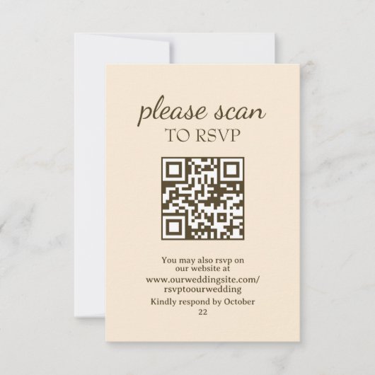 Site Mariage de Villa marbrée sur mesure RSVP (Devant)