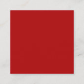 Site Mariage Festive Vacances QR Code carte RSVP (Dos)
