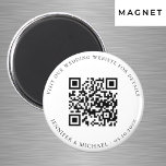 Site mariage QR code détails rsvp<br><div class="desc">Ajoutez votre URL pour votre site mariage. Pour plus d'informations,  détails,  rsvp en ligne. Un arrière - plan blanc,  du texte noir.</div>