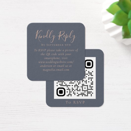 Site mariage QR Code RSVP (Bureau)